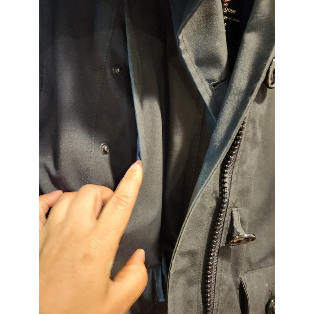 Canada Goose Kensington Parka Women's Medium Black‎ Fur Trim Down Jacket 2530L - Picture 6 of 13